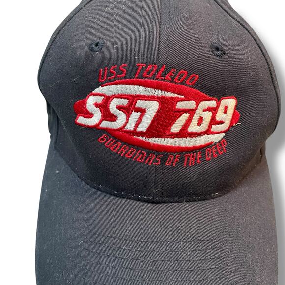 USS Toledo SSN-769 Submarine Cap Hat US Navy Hook & Loop Falcon Headwear Gift - Picture 4 of 13